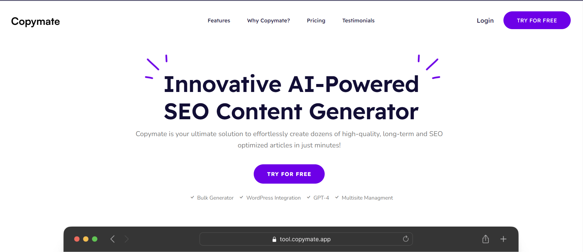 free ai tool for seo