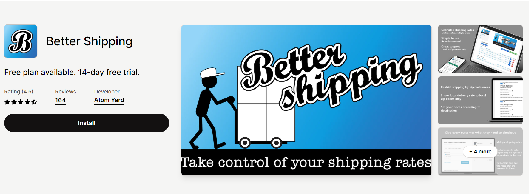 shopify app for international shipping