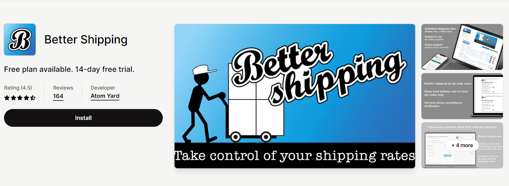 Easyship ‑ Shipping App with Free Plan, Shopify App