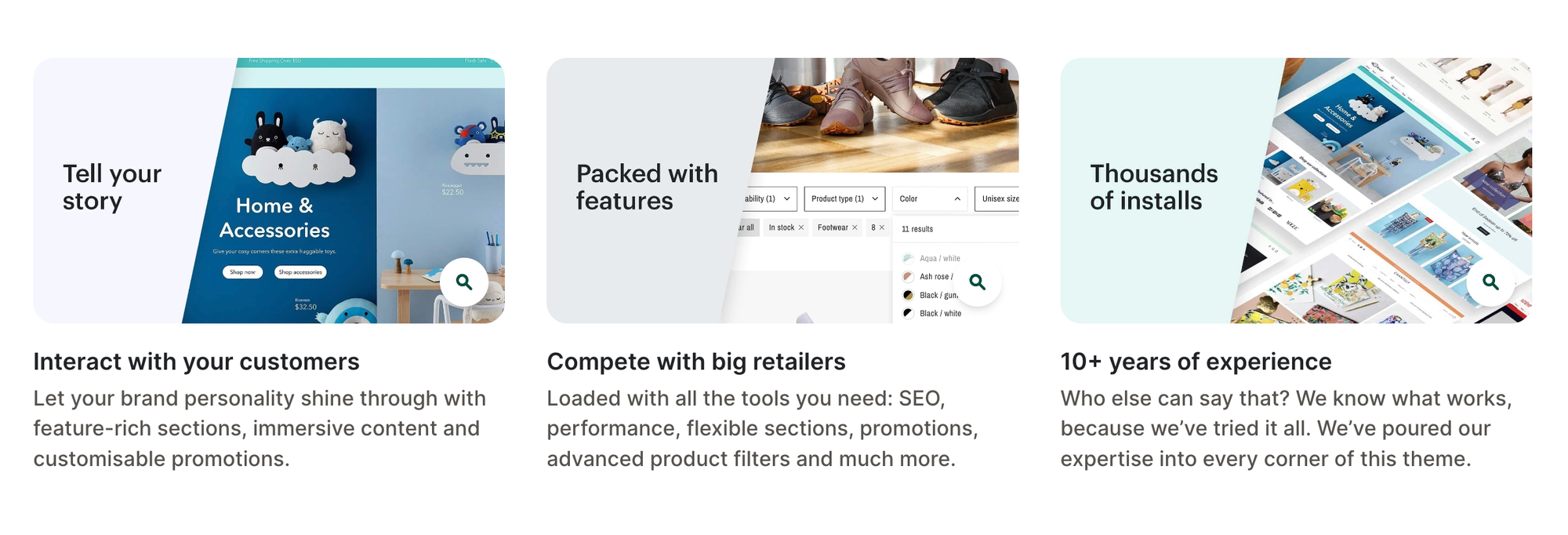 Boost Theme Shopify Features