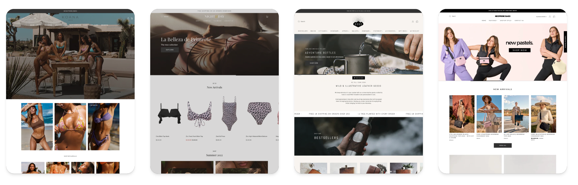 Capital Theme Shopify Examples