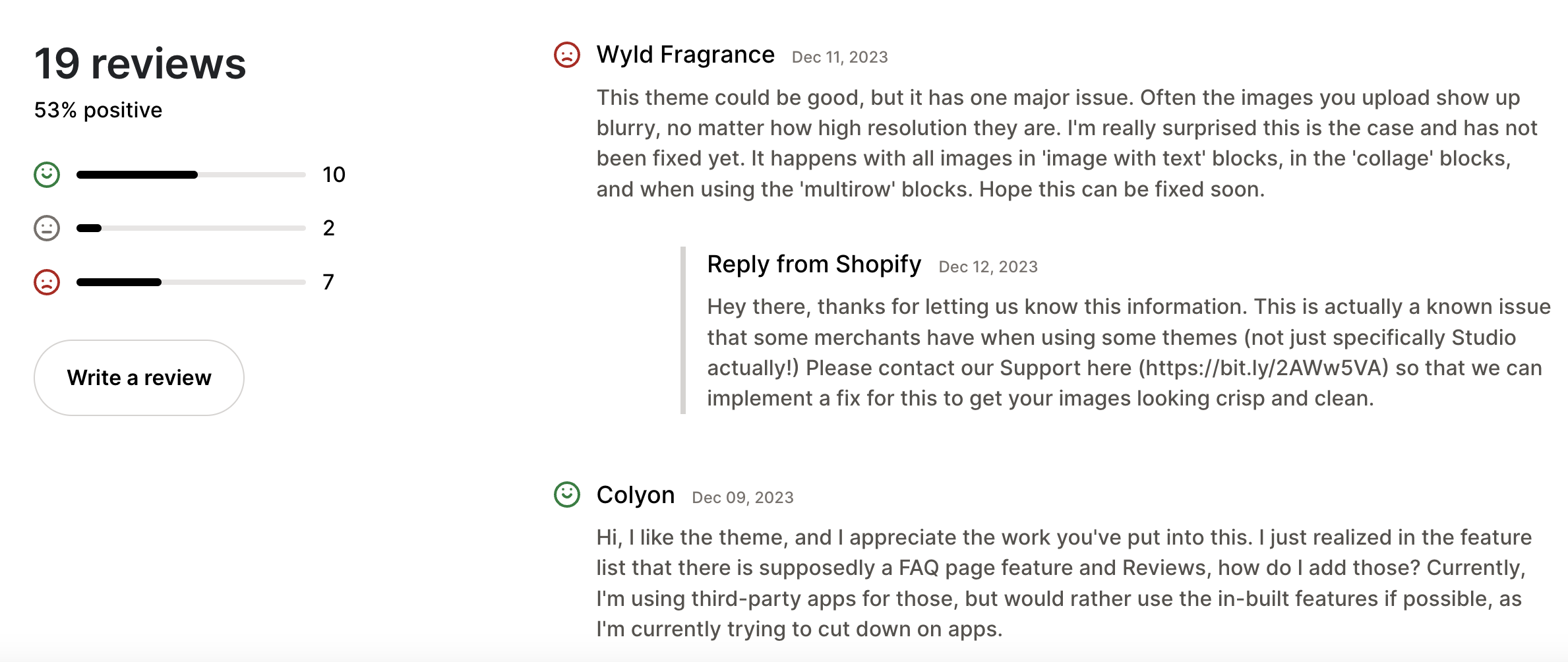 Shopify Studio Theme Review