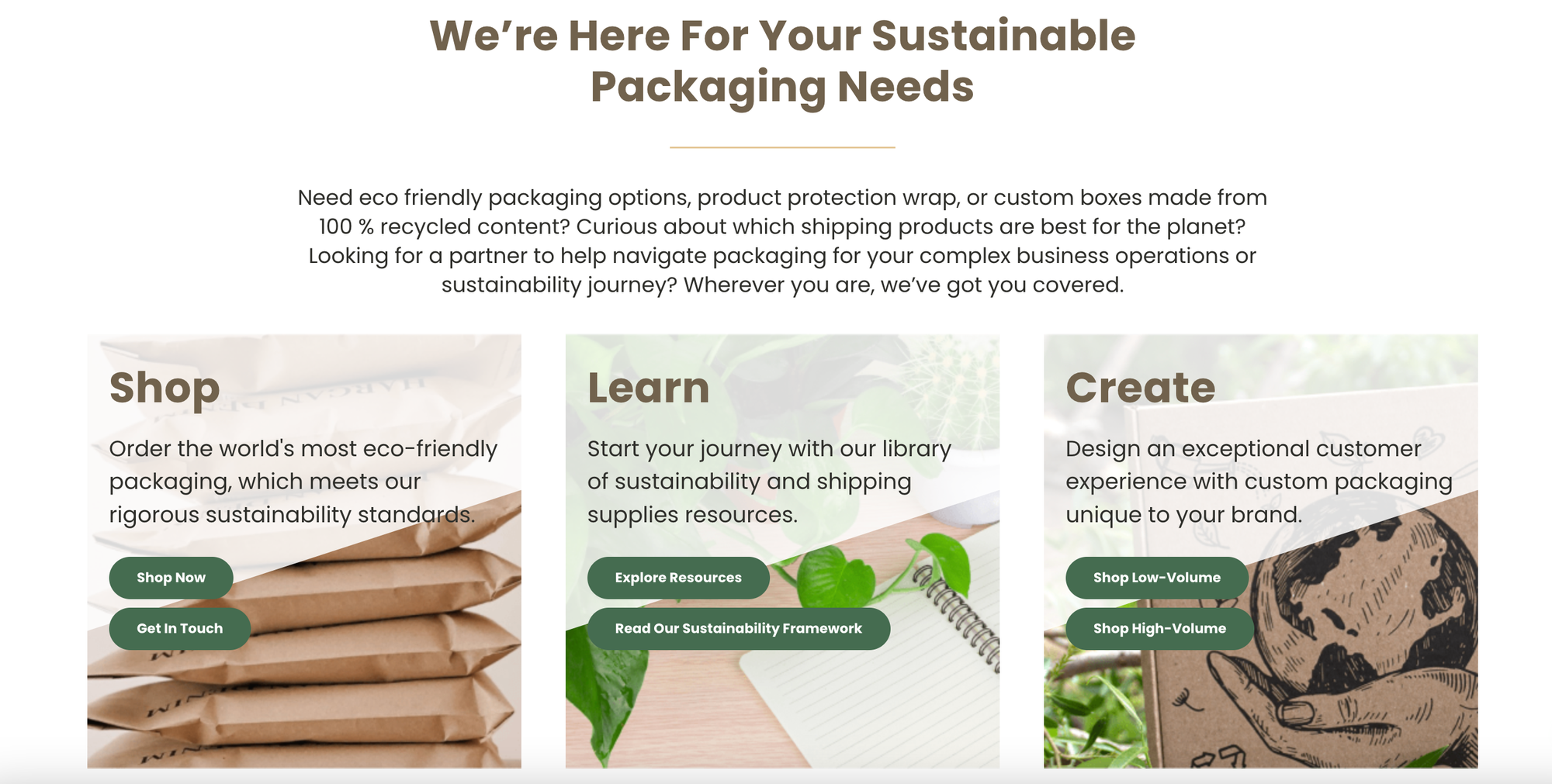 ecofriendly ecommerce packaging