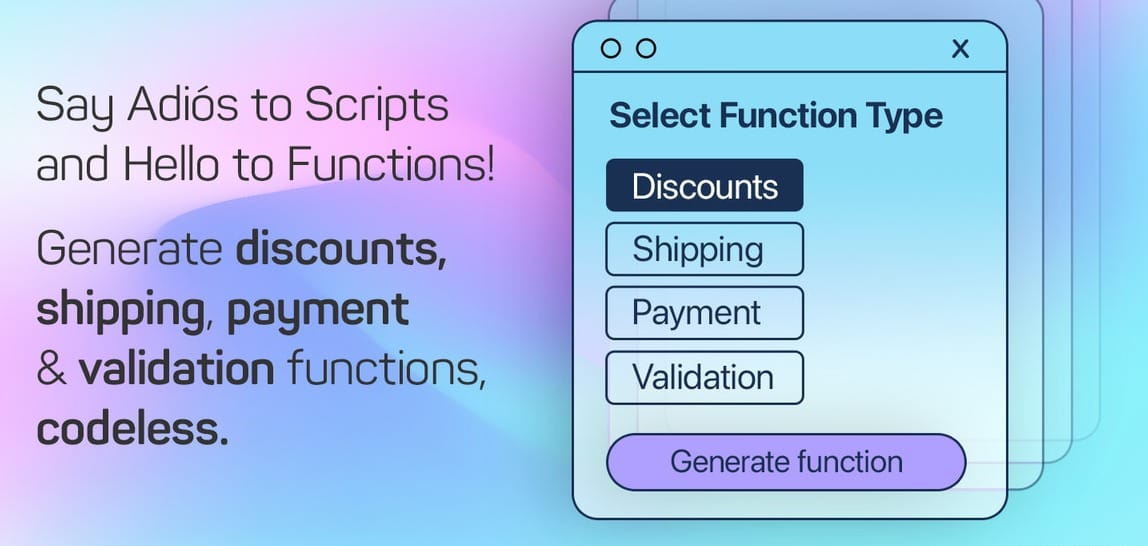 Types of Shopify Functions