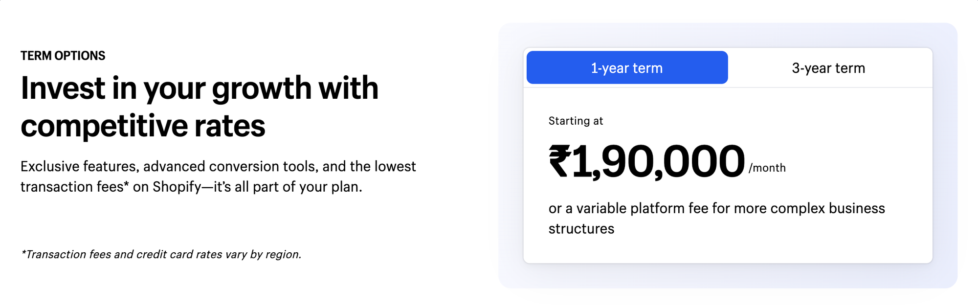 Shopify Plus Pricing