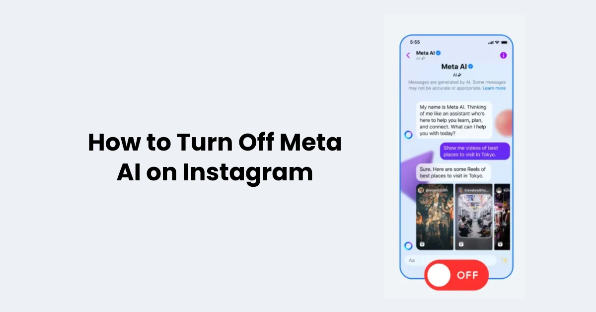 How to Turn Off Meta AI on Instagram in 2024