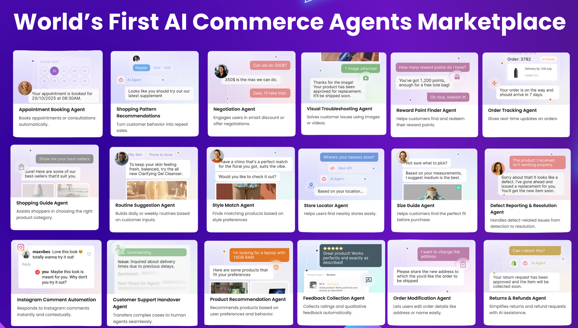 ai agents for eCommerce