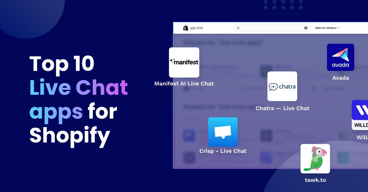 Top 10 Live Chat Apps for Shopify in 2024