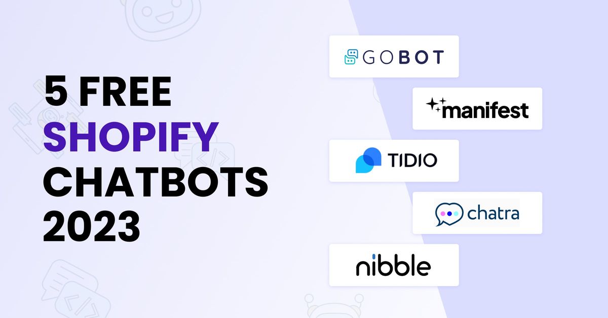 5 Free Shopify Chatbots for 2023