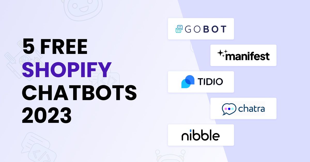 5 Free Shopify Chatbots for 2024