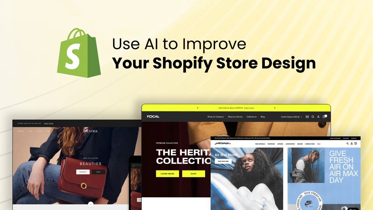 How to Use AI to Improve Your Shopify Store Design