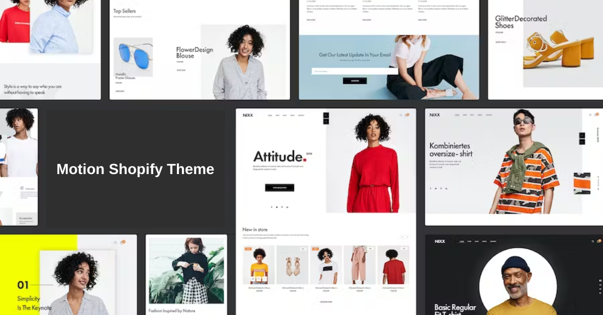 Motion Shopify Theme: Create a Visually Stunning Online Store