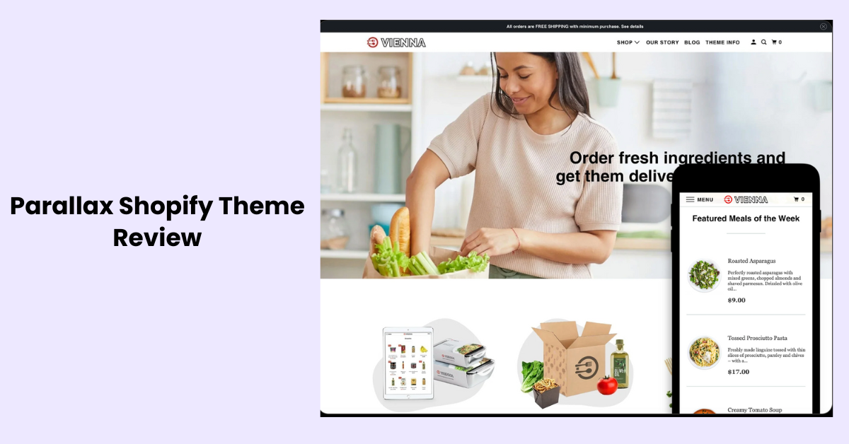 Parallax Shopify Theme Review: Features, Pros, and Cons