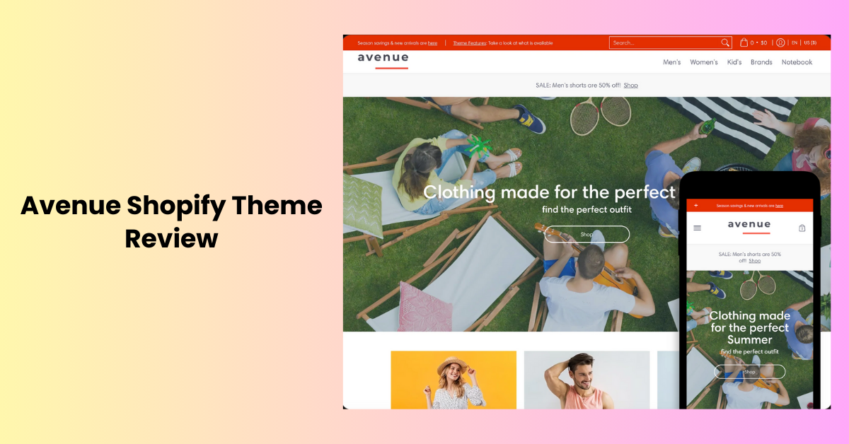 Avenue Shopify Theme Review: Features, Pros, and Cons