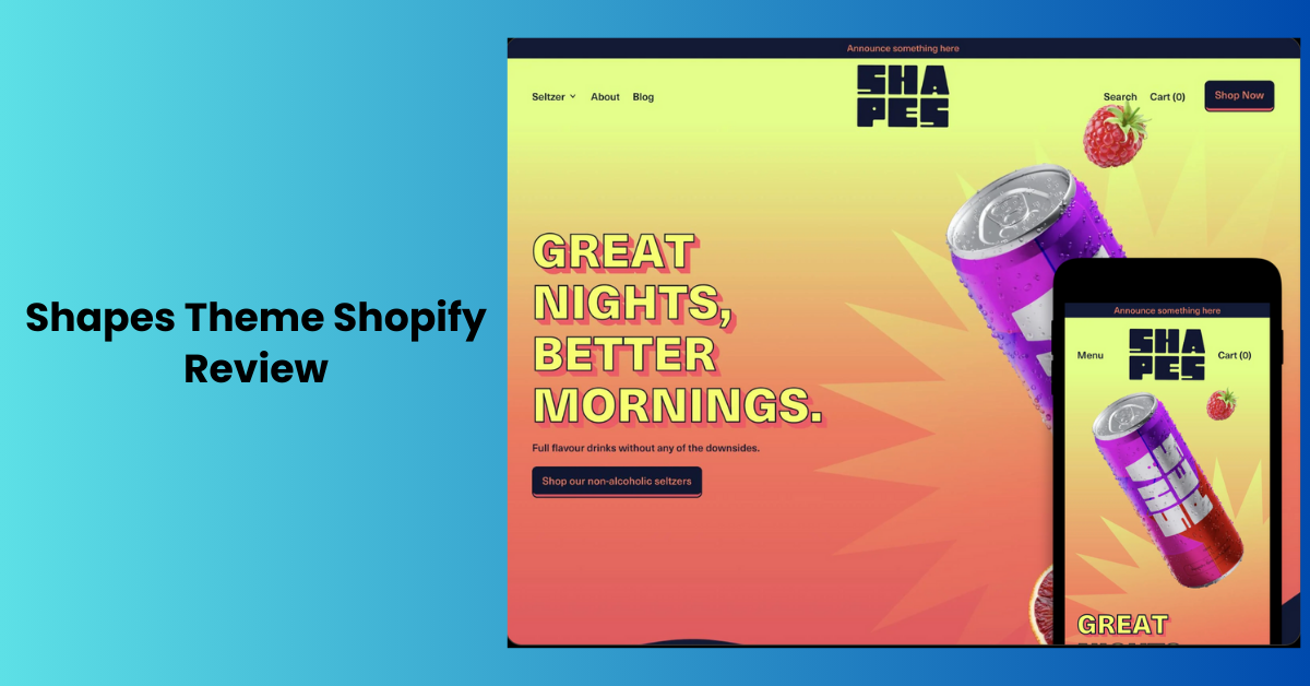Shapes Theme Shopify Review: Features, Pros, and Cons