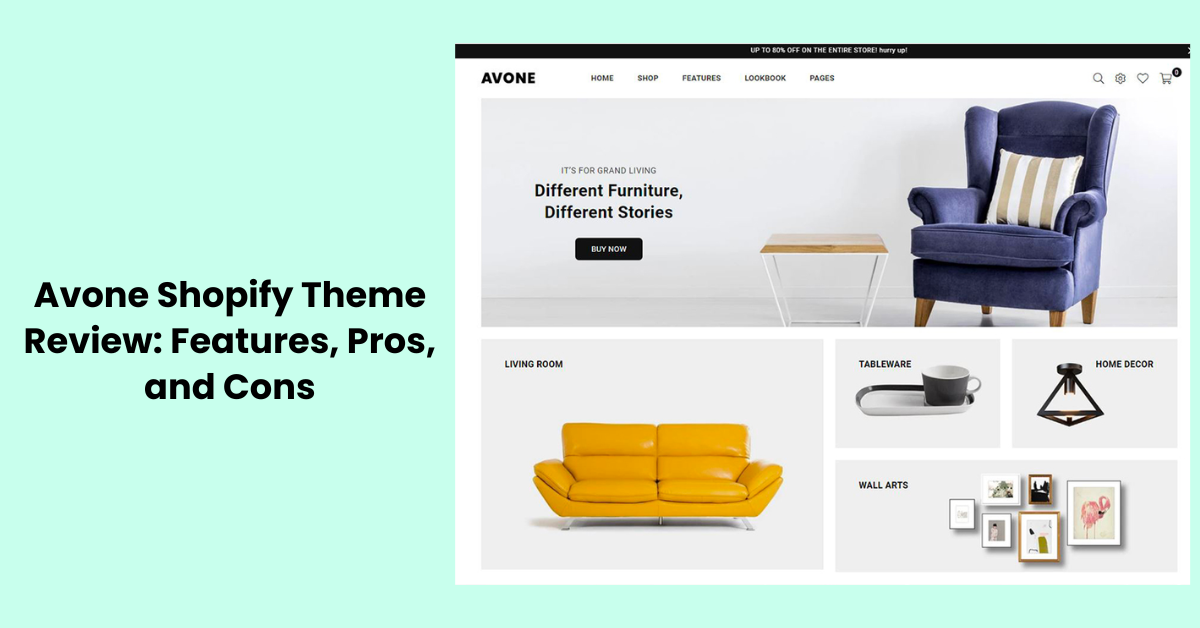 Avone Shopify Theme Review: Features, Pros, and Cons