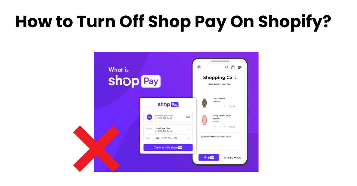 How to Turn Off Shop Pay On Shopify?