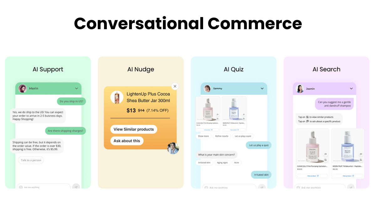 Conversational Commerce: Overview, Benefits, Types, Examples