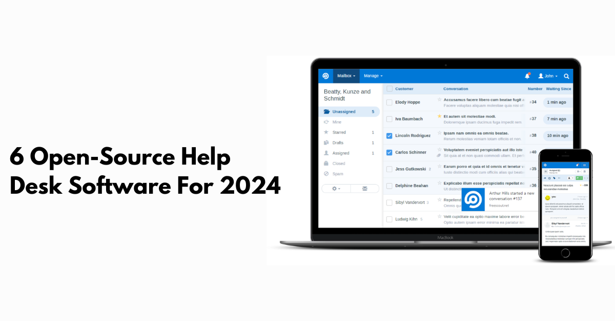 6 Open-Source Help Desk Software For 2024