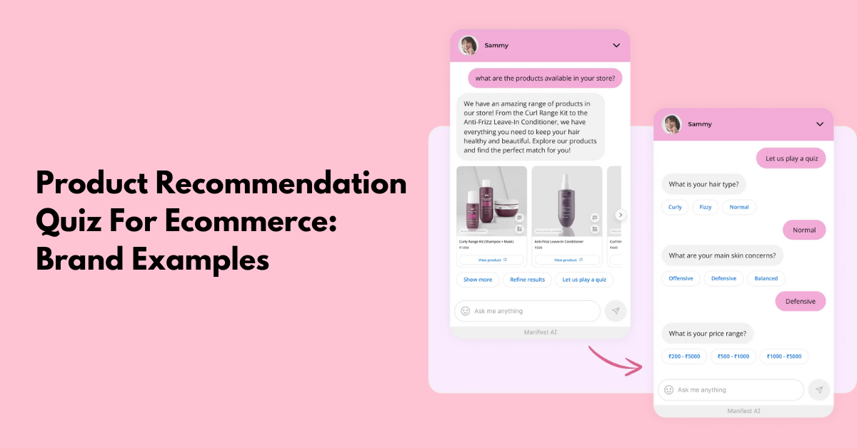 Product Recommendation Quiz For Ecommerce: Brand Examples 2024