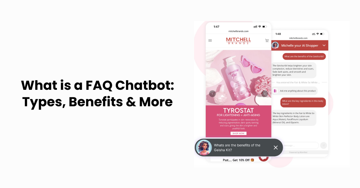 What is a FAQ Chatbot: Types, Benefits & More
