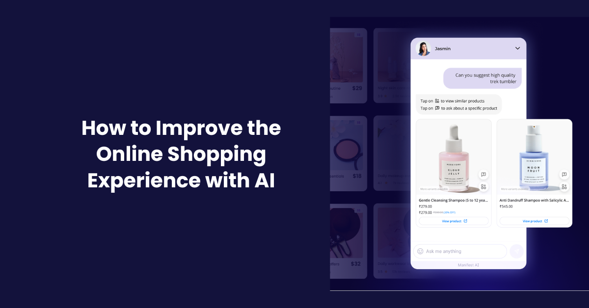 How to Improve the Online Shopping Experience with AI