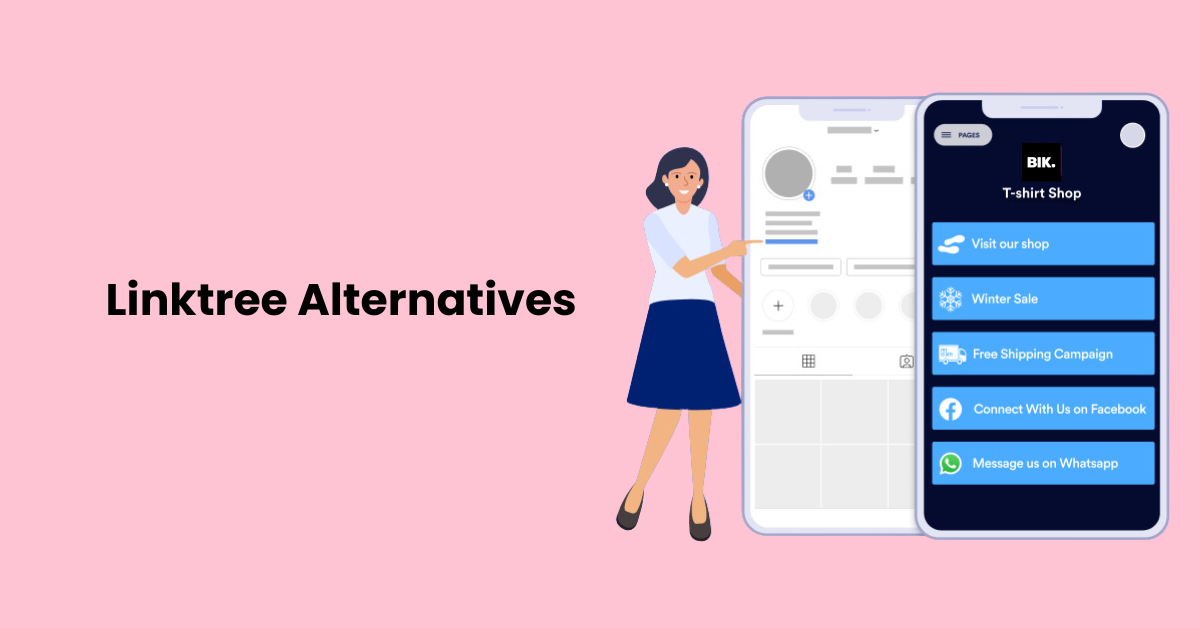 5 Best Linktree Alternatives & Competitors for Ecommerce Instagram