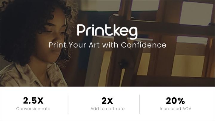 Printkeg: 2.5x conversion rate with GPT chatbot