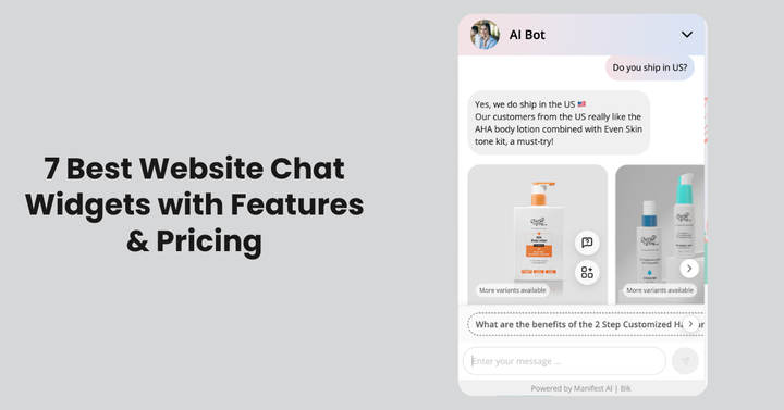 Website Chat Widgets