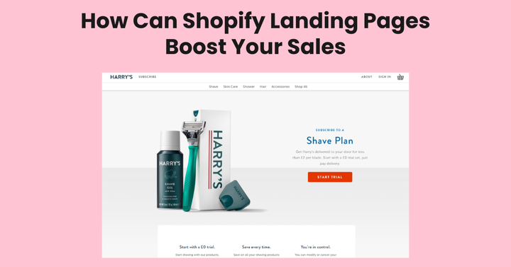 Shopify Landing Pages