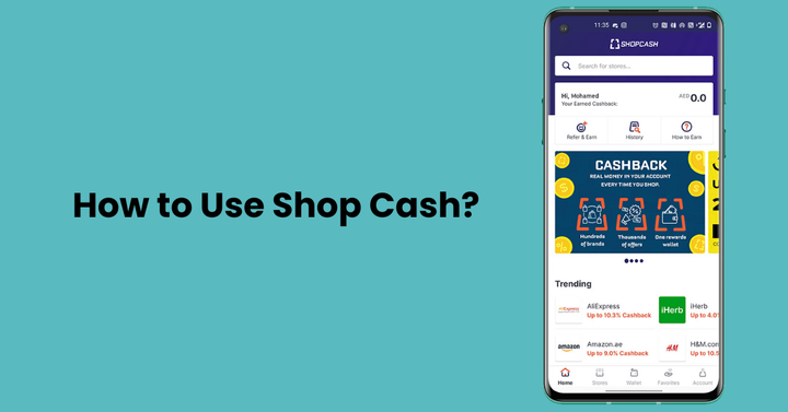 How to Use Shop Cash