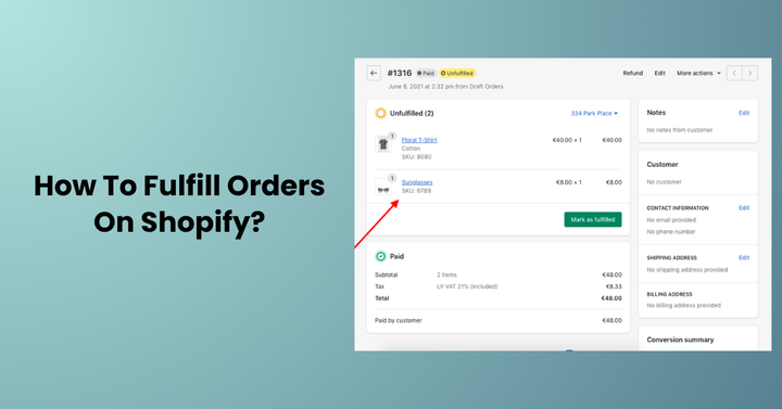 How To Fulfill Orders On Shopify