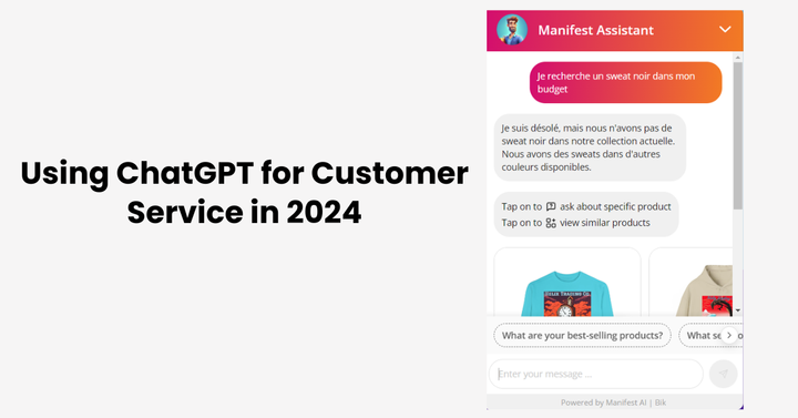 ChatGPT for Customer Service