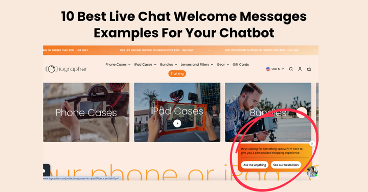 Best Live Chat Welcome Messages