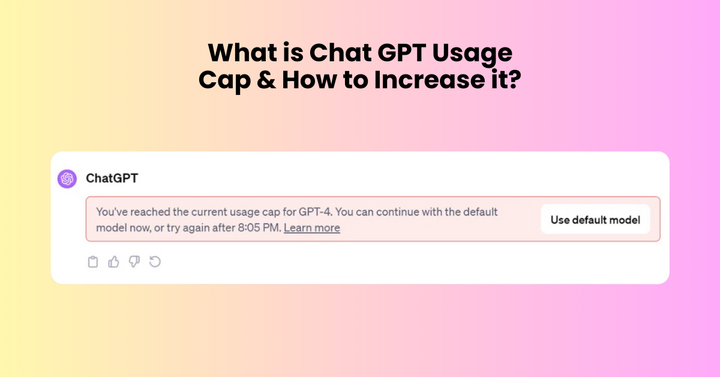 Chat GPT Usage Cap