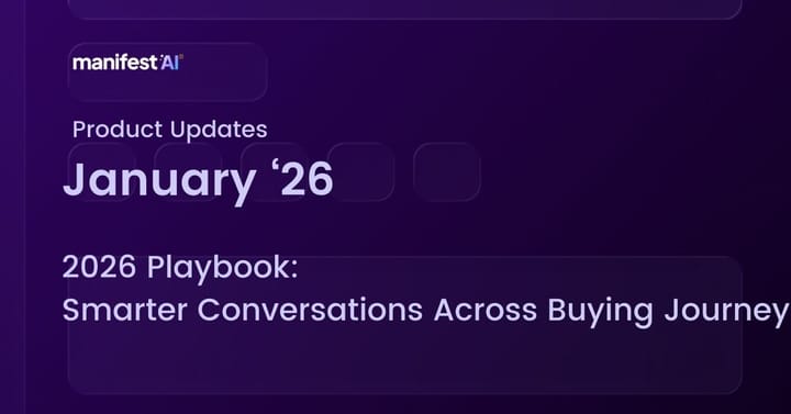 Manifest AI News: January Updates' 26